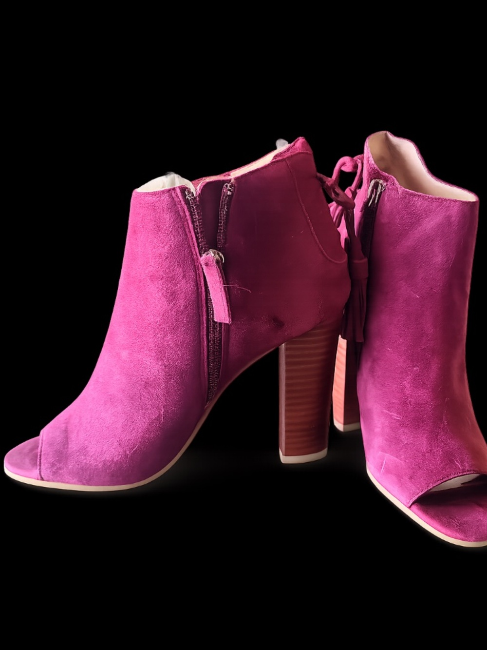 Halogen Peep Toe Pumps